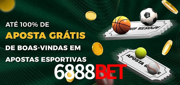 6888bet Ate 100% de Aposta Gratis