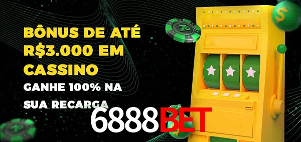 6888bet melhor bônus de depósito